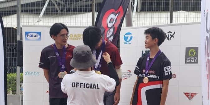 Competition podium